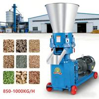 OEM Fabriek Kleine Voorraad Pellets Productie Platte Matrijs Dierenvoer Pelletmachine Voeder Pelletiseermachine