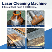Machine de nettoyage au laser 3000W pour l'élimination de la peinture épaisse, précision métallique, 10 fois plus rapide que le meulage traditionnel et le décapage à l'acide