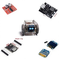 Kit de robot d'exploration de bureau intelligent DIY avec module de commande de moteur DC bidirectionnel L298N fabriqué en Chine