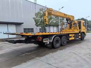 Camion de dépannage Sanhuan à moteur diesel, transmission manuelle, norme Euro 3, état neuf, <span class=keywords><strong>prix</strong></span> bas, véhicule à garde-corps à fond plat - Product Image 6