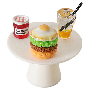 Modelo <span class=keywords><strong>de</strong></span> mesa en miniatura <span class=keywords><strong>de</strong></span> simulación Hamburg Jam & Juice para <span class=keywords><strong>casa</strong></span> <span class=keywords><strong>de</strong></span> <span class=keywords><strong>muñecas</strong></span>, adornos <span class=keywords><strong>de</strong></span> hamburguesas y té con leche, decoraciones DIY - Product Image 5