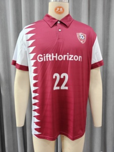 Camisetas de Fútbol Personalizadas con Logotipo Bordado, Diseño Retro de Moda con Parches, Jersey de Fútbol OEM F05 - Product Image 5