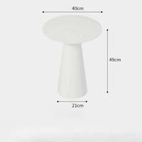 Table basse combinée carrée de style nordique Kinno, design danois, mobilier minimaliste pour salon, facile à nettoyer, couleur personnalisable