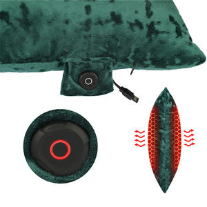 비행기 여행 간호 및 캠핑을 위한 5V USB 패브릭 전동 의자 쿠션 및 시트 히트 패드 통증 완화 및 수면 보조 - Product Image 6