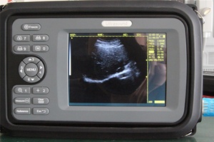 Veterinario 5,0 "LCD mini portátil de ultrasonido clínica de animales veterinario escáner de ultrasonido V8 - Product Image 5