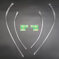 Barres lumineuses à LED pour feux de jour (DRL) pour Mercedes Classe E W213 (versions supérieures) 2016-2019 – Circuits imprimés pour feux Angel Eyes