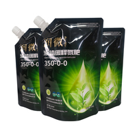 Pochette à bec verseur personnalisée de 1 kg pour engrais liquide haute performance, fabricant de sacs d'emballage résistants aux produits chimiques pour conditionneur de sol