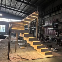 Lit mezzanine en forme de L avec escalier intégré et système de rangement – Conception gain de place pour chambre, appartement, maison – Tendance et compact pour un logement résidentiel