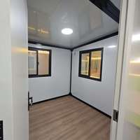 Casa Contenedor Expandible de 40 pies, 3 Dormitorios, Casa Modular Prefabricada, Villa de Lujo Lista para Usar en Complejos Turísticos, Casa Contenedor Expandible Prefabricada de 20 pies