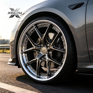 Rines de Aleación Forjados XINGTU Ligeros de 5 Radios y 2 Piezas, Disponibles en 19-20 Pulgadas, 5x108 112 114.3 120 <span class=keywords><strong>para</strong></span> M3 M4 - Product Image 5