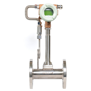 High Accuracy Vortex <strong>Flow</strong> <strong>Meter</strong> for Steam <strong>Gas</strong> Liquid 4-20mA <strong>Pulse</strong> <strong>Output</strong> DN15-DN300 Stainless Steel Vortex Flowmeter - Product Image 2