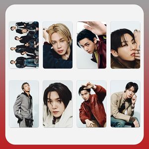 8 piezas/set Tarjetas musicales especiales KPOP Arirang BT Idol JK V SUGA JIMIN JIN RM <span class=keywords><strong>J</strong></span>-hope CORT Mini Álbum GREENGREEN Postales para Fans - Product Image 2