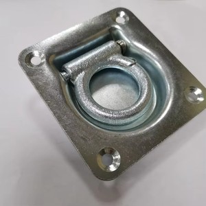 Truck Parts Recessed Lashing Ring Trailer Wall Mount Tie Down D Ring <b>Rope</b> Ring - Product Image 5