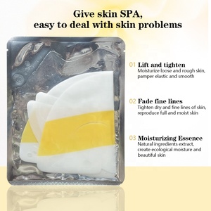 Maschera in Gel PDRN Collagene e Vitamina C Bicolore per Trattamento Notturno, Maschera Viso Effetto Lifting e Illuminante con Centella - Product Image 3