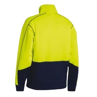 Pull à fermeture éclair en polaire haute visibilité - Ignifuge - Protection UV - Vêtements de travail unisexes