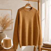 Fil mélangé en laine, velours à haute brillance, plumeux, pour tricot et crochet à la main