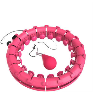 Aros ajustables para pérdida de peso <span class=keywords><strong>2</strong></span> <span class=keywords><strong>en</strong></span> <span class=keywords><strong>1</strong></span>, 24 nudos desmontables, equipo de Fitness para Abdomen, aros para adultos y mujeres - Product Image 1