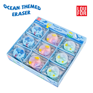 Tẩy hình tròn chủ đề đại dương, chất liệu PVC mềm - Product Image 5