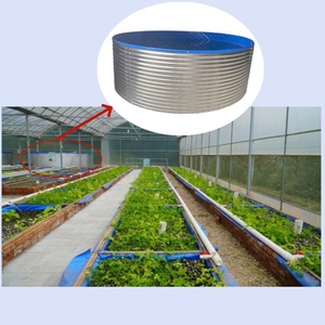 Réservoir rond en acier galvanisé à chaud pour système symbiotique d'<span class=keywords><strong>aquaculture</strong></span>, équipement d'élevage de crevettes en <span class=keywords><strong>intérieur</strong></span>, certifié CE - Product Image 3