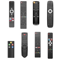 Molde privado 45 teclas función completa cantante TV control remoto para TV STB