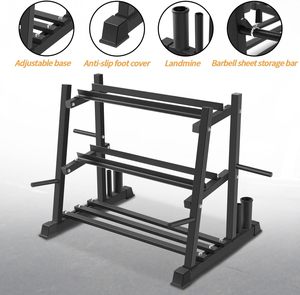 CZFIT Foldable Three-Layer <b>Dumbbell</b> Power Rack Back Extension Alloy Steel Construction Commercial Use <b>Dumbbell</b> Storage Benches - Product Image 5