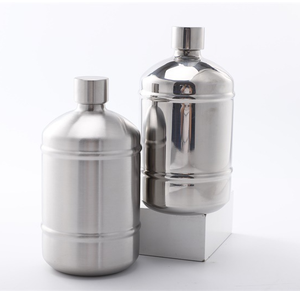 DFL01 - Cantimplora de Agua Portátil de Acero Inoxidable para Invierno, 1 Litro - Product Image 1