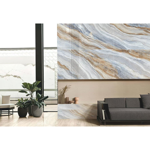 Lastre di <span class=keywords><strong>Marmo</strong></span> Multicolore di Lusso 750x1500mm, Serie Designer in Porcellana Anti-UV per Supermercati e Sale - Product Image 4