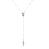 2024 nouvelle mode Vintage chrétien croix bohême religieux chapelet pendentif collier pour femmes charme bijoux cadeaux