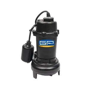 GP Enterprises Cast Iron Domestic Home Use 230V 50Hz Submersible Sewage Effluent Dirty Water Pump in factory made price