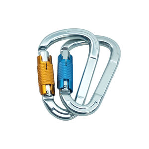 Di alta qualità a forma di D moschettone vendita calda di roccia arrampicata a scatto gancio di blocco strumento di fabbrica prezzo all'ingrosso per campeggio all'aperto escursioni - Product Image 5