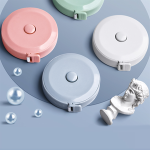 Ruban à mesurer rétractable en caoutchouc souple nordique de 1.5 mètres Mini articles divers ménagers en plastique Durable ruban à mesurer promotionnel mignon - Product Image 3