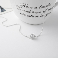 Colliers en argent Sterling 925 et Zircon pour femmes, bijou, pendentif, à la mode, offre spéciale, nouveauté