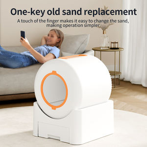 2025 Novo Inteligente Tuya APP Controlado Caixa De Lixo De Gato Grande Auto-Limpeza Automática Inteligente Plástico Cat Toilet Fácil de Limpar - Product Image 3