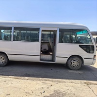 Minibus d'occasion pour 29 passagers, moteur diesel manuel 6 cylindres 1HZ, conduite à gauche, Henan