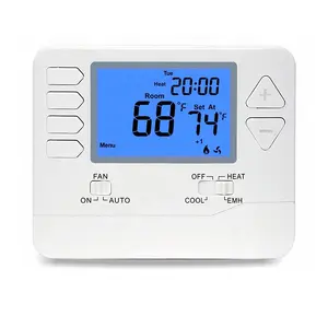แรงดันไฟฟ้า Air Conditioner Room Digital Thermostat สำหรับปั๊มความร้อน