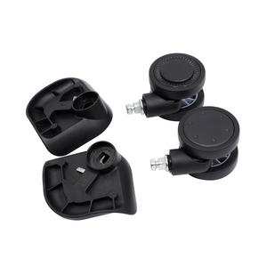 Pièces de rechange de roulettes de bagage de voyage pour stock prêt en plastique de chariot de roues de valise - Product Image 3