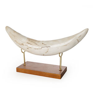 Ornement en résine <span class=keywords><strong>Tigre</strong></span> à dents <span class=keywords><strong>de</strong></span> <span class=keywords><strong>sabre</strong></span> SKE58, artisanat artistique pour présentation sur étagère et souvenir - Product Image 1