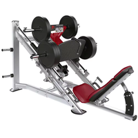 YG-5030 prix de gros 3mm d'épaisseur plaque de Tube en acier chargé Fitness équipement de gymnastique 45 degrés presse à jambes