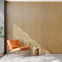 Panneau mural acoustique en charbon de bambou pour la maison, décoratif, insonorisant, écologique, pour chambre/salon/cinéma maison, directement de l'usine