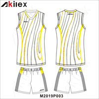 Akilex 2022 Personnalisé Sublimé Pas Cher Badminton Porter Designer Survêtement Haute Qualité Chemise Ensemble Costume Uniforme Tennis De Table Jersey