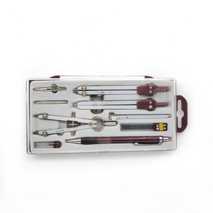 Ensemble de géométrie scolaire 9 pièces : instruments mathématiques, compas et kit de mathématiques pour enfants - Product Image 6