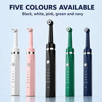 Polisseur dentaire électrique rechargeable multifonctionnel 5 en 1 avec 5 têtes de brosse pour un usage domestique, élimination du tartre et du calcul dentaire