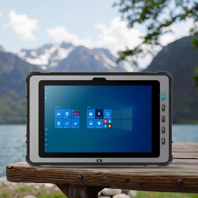 10.1inch Rugged Tablet Windows System Handheld Aviation Plug Expansion 8GB Memory for Industrial New CPU