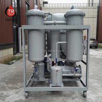 Équipement d'épurateur d'huile de Turbine 100l/min avec élimination de l'eau et élimination des impuretés de l'huile dans le système de lubrification hydraulique