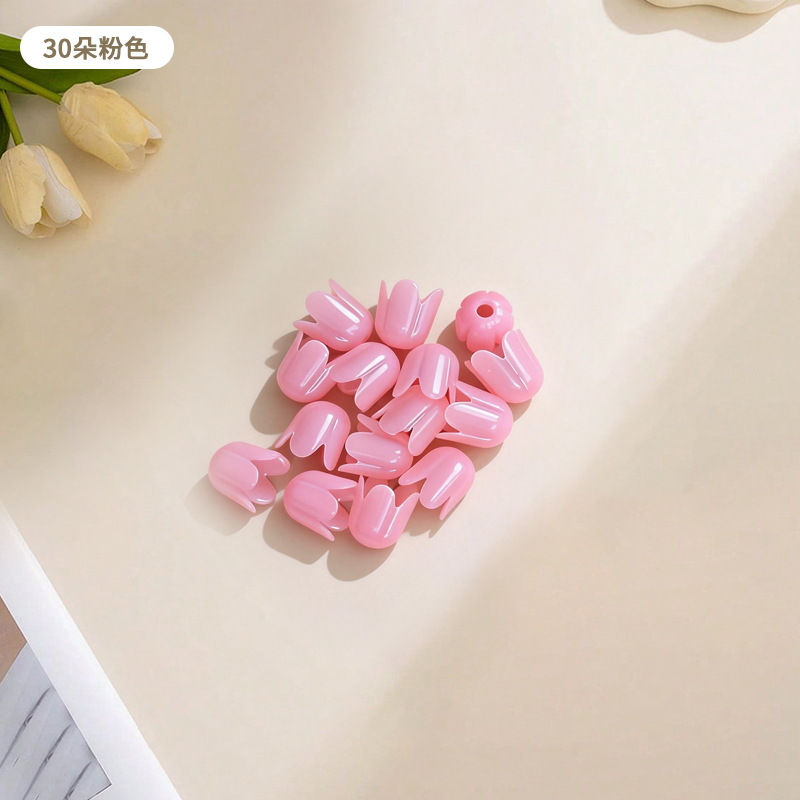 Pink tulips, 30 in a pack