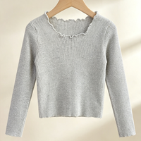 Pull de danse tricoté coloré et personnalisable pour filles, idéal pour l'entraînement de ballet