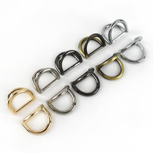 Depeel BF002 19mm borsa artigianale <span class=keywords><strong>in</strong></span> <span class=keywords><strong>pelle</strong></span> fai da te con cinturino a catena appendere fibbie ad anello accessori Hardware per borse personalizzate - Product Image 2