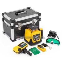 Instrument automatique de niveau laser rotatif à faisceau vert avec fonction rotative à 360