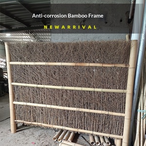 <span class=keywords><strong>Paravent</strong></span> <span class=keywords><strong>en</strong></span> bambou fait main sur mesure pour aménagement paysager <span class=keywords><strong>de</strong></span> cour, villa, maison célèbre, cloison décorative extérieure, écran <span class=keywords><strong>naturel</strong></span> - Product Image 2