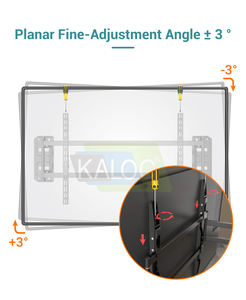 Soporte de TV de montaje en pared de <span class=keywords><strong>ocho</strong></span> brazos, soporte de TV Para pared, estante Para Televisión, soporte de TV de yeso, 85-120 - Product Image 6